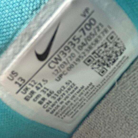 NIKE KD 14 “Cashmere/White/Turquoise” Shoes Men’s Size 13 - Picture 8 of 12